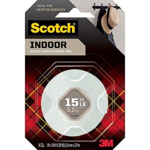 Scotch Mounting Tape H/Duty 1"x 50" - (24/bx)