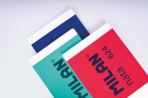 Milan Nata 624 A4 Lined 48sht Notebook #57042G48 (Sold Singular)