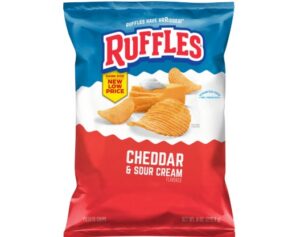 Ruffles Cheddar & Sour Cream Potato Chips 1oz