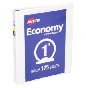 Panorama View Binder 1" WHITE