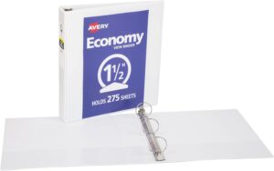 Panorama View Binder 1 1/2" WHITE