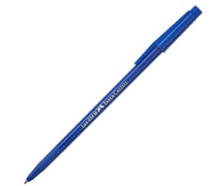 Faber Castell #034 Lux BLUE MED BP Pen  - (50/bx)