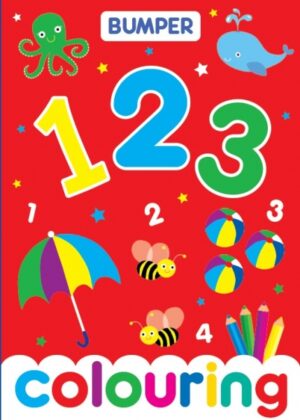 0709733660 Bumper 123 Colouring  - (24/ctn)