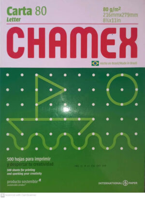 Chamex L/Size 80g Copy Paper