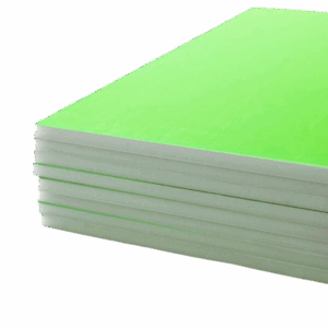 Bazic Foam FLUOR. GREEN 20x30" Board