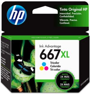 Hp #667 Xl Colour Cartridge