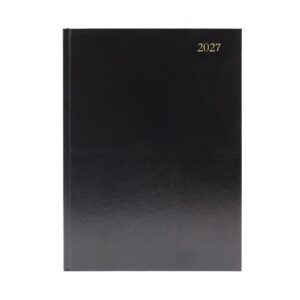 Desk Diary A5 1 Day APPT (BLACK) 2027