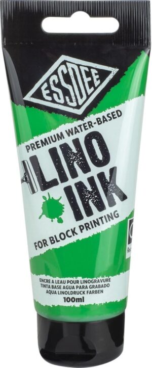 Essdee Block Printing Lino GREEN Ink 100ml #06R100