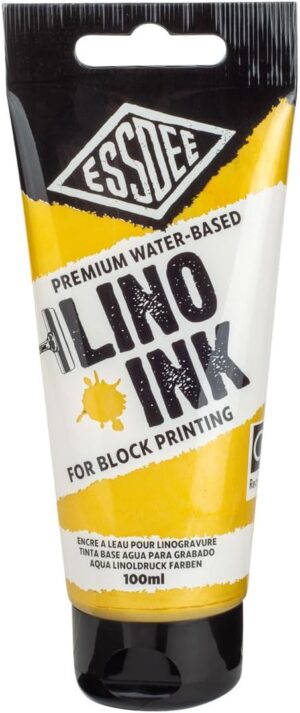 Essdee Block Printing Lino METALLIC GOLD Ink 100ml #15R100
