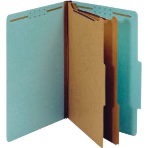 Pendaflex Classification Folder #PU84 F/S LIGHT BLUE 3 Divider