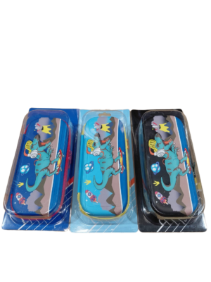 Molded Pencil Case DINOSAUR ROAR Asst. Cols