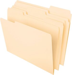 File Folders L/S Manilla - (100/bx - 700ctn)