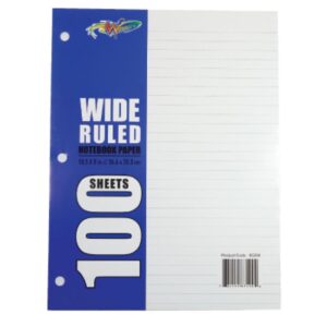 Winners Refills Sheets L/S Ruled 100s - (100/bx)
