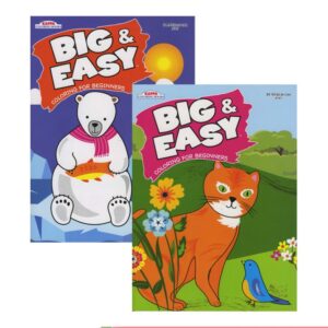 Big & Easy Colouring Book  - (48/ctn)