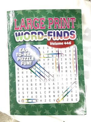 Wordfinds LARGE PRINT Puzzle Book - (48/ctn)