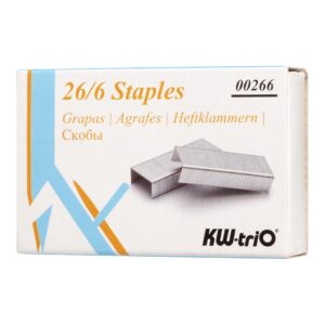 KW Trio #0266 Staples 26/6 1000's 20ctn