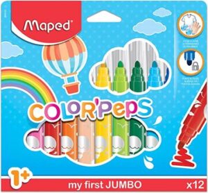 Maped My First Jumbo Felt Tip Pens 12s