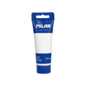 Milan Acrylic 75ml ARCTIC WHITE Tube Paint #101710