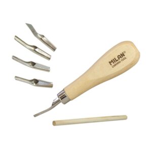 Milan Lino Cutter Set w/5 Cutters #61054