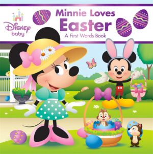 Minnie Loves Easter First Words Board Book - Sale