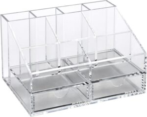 Multi Desk 2 Drawer Sorter #ADO2 ACRYLIC CLEAR