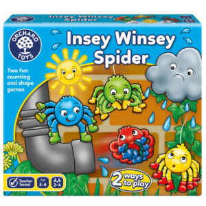 Insey Winsey Spider Counting/Shapes Game 3-6yrs