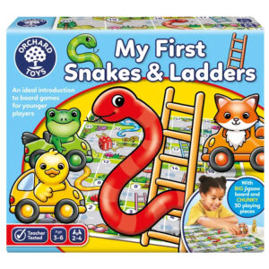 My First Snakes & Ladders Board Game 3-6yrs