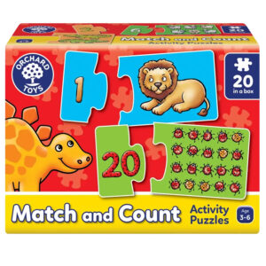 Match & Count 20pc Puzzle 3-6yrs