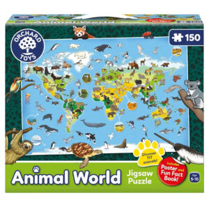 Animal World 150pc Puzzle 5-10yrs