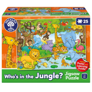 Who's In The Jungle 25pc Puzzle 3+