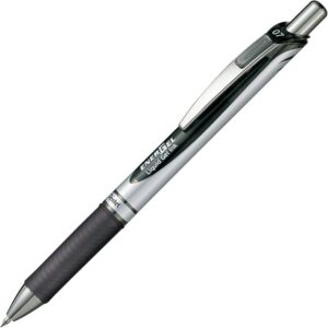 Pentel Energel #BL77 Gel Ink Retr. 0.7mm BLACK Pen - (12/bx)