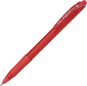 Pentel Feel It Retr. 0.7mm RED BP Pen - (12/bx)