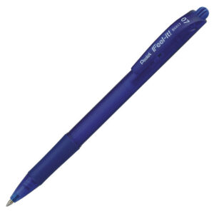 Pentel Feel It Retr. 0.7mm BLUE BP Pen  - (12/bx)