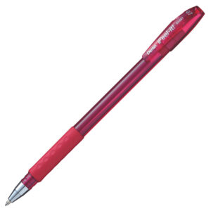 Pentel Feel It BP 0.7mm RED Pen - (12/bx)