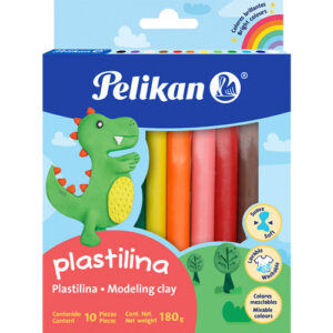 PELIKAN Modeling Clay 10 Bars Assorted Pack