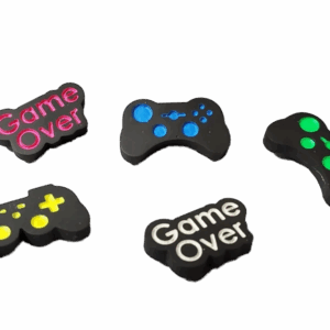 GAMER Black Eraser/Topper 3 Designs