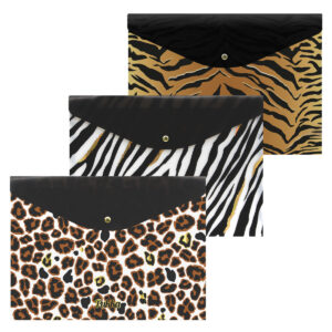 PUKKA Stud Wallet A4 Wild 3 Designs - Singular