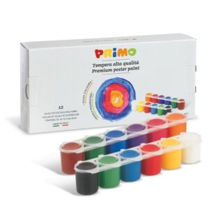 Primo Poster Paint #252TB12 Pots 25ml 12s