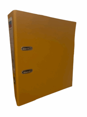 Lever Arch A4 Yellow File Folder #554
