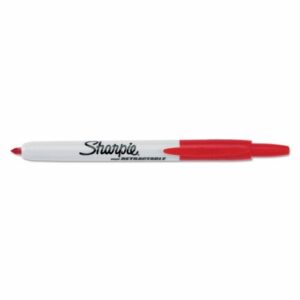 Sharpie Retractable RED FINE #32702 Marker - (12/bx)