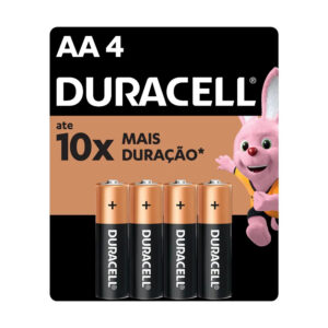 Batteries DURACELL AA Alk. - (4/pk - 48/ctn)