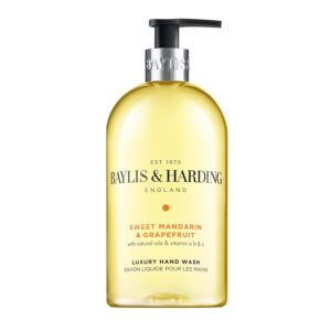 Baylis & Harding SWEET MANDARIN & GRAPEFRUIT Hand Wash w/Pump 500ml #BMHWMG/9
