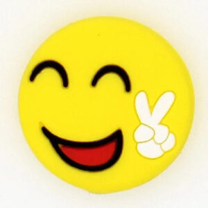 Croc Shoe Charms  - EMOJI BUNNY CHECK #38-17
