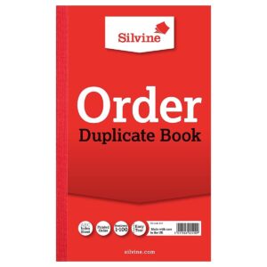 Silvine Duplicate Order 8x5 w/Carbon