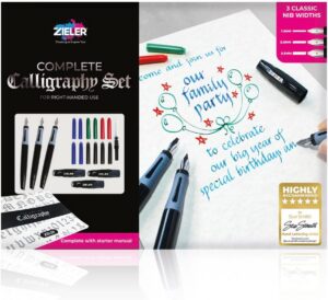 Zieler Complete Calligraphy Starter Set w/Pad #09608119