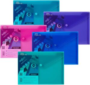 SNOPAKE Polyfile A5 ELECTRA Colors (Singular) - (5/pk)