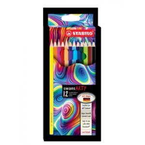 Swans Arty Colour Pencils 12s #1520/12H