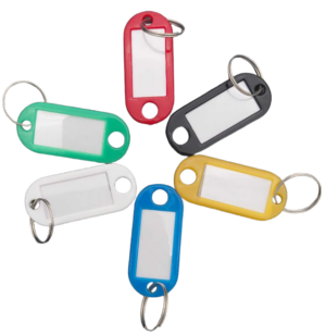 Talbot Key Tags 6pk #T20646 (Sold Per Pack)