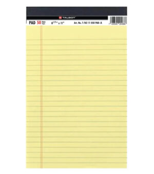 Writing L/S YELLOW Pad - Talbot