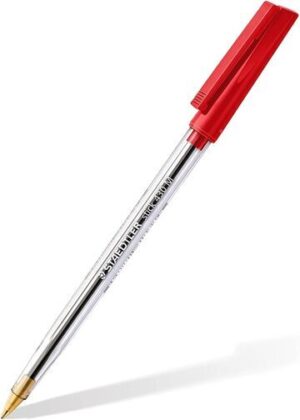Staedtler 430M2 RED MED Ballpoint Stick Pen